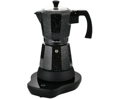 Kavavirė Elektrinis espreso kavos virimo aparatas, 300 ml, juodas, 500 W, klausberg KB-7998