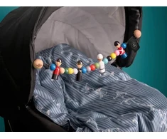 Kay Bojesen – „Baby Pramchain Multi“.