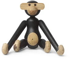 Kay Bojesen - Monkey Mini - A9,5 cm - Tamsiai dažytas ąžuolas