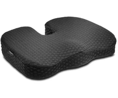 Kensington Premium sėdynės pagalvėlė su vėsinančiu geliu, juoda