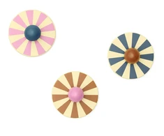 „Kids Concept“ – kabliukai cirke – daugiaspalviai – 10 x 10 x 4,4 cm
