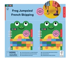 Kikkerland – Kidoki FrogJumpsies prancūzų bėgimas – (KID51-F)