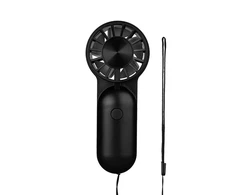 Kikkerland – Mighty Mini Fan – 4,5 cm x 10,5 cm x 3,25 cm