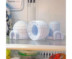 „Kikkerland“ – mini „Igloo“ ledo formelės – 3,5 x 3,25 x 4,0 colio