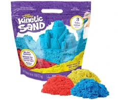 Kinetic Sand Kinetinis smėlis – pagrindinės spalvos maišas – 2,7kg (6065104)