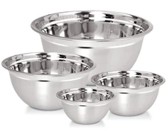 King Hoff Rinkinys 4 misek kuchennych (18,20,24,26 cm), nerūdijantis plienas, kinghoff