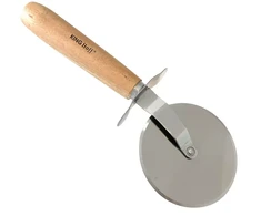 King Hoff Nóż „Kinghoff“ picos pjaustyklė, plieninė, bambukinė, 9 cm skersmens