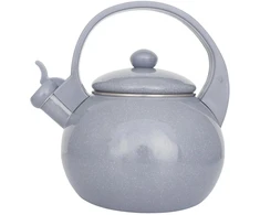 King Hoff Virdulys, Švilpiantis virdulys, emaliuotas plienas, pilkas, 2,2 l, „Kinghoff“, kh-2079