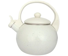 King Hoff Virdulys, Švilpiantis virdulys, emaliuotas plienas, juodas, 2,2 l, „Kinghoff“, kh-2040