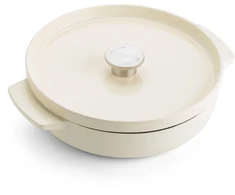KitchenAid - KA-CI negilus ketaus keptuvės dangčiu - migdolų kremo skonio - 26 cm