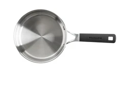 KitchenAid - KA-Classic nerūdijančio plieno atviras puodas - sidabrinis - 16 cm / 1,5 l