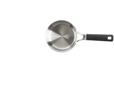 KitchenAid - KA-Classic nerūdijančio plieno atviras puodas - sidabrinis - 14 cm / 1,0 l