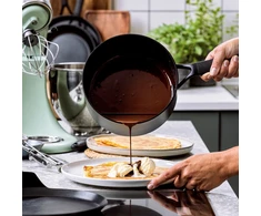 KitchenAid - Klasikinis kaltinis puodas - juodas - 20 cm / 3,1 l