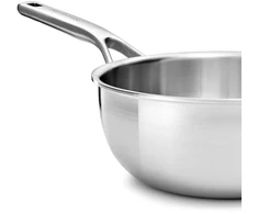 KitchenAid - „Multiply Chef's Pan“ keptuvė - sidabrinė - 24 cm / 3,74 l