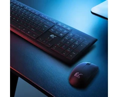 nano rs NanoRS Belaidė klaviatūra ir pelė Combo with Ergonomic Design – RS580 for Smooth and Efficient Use
