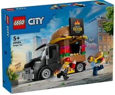 Klocki „City Bricks 60404“ mėsainių sunkvežimis