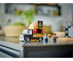 Klocki „City Bricks 60404“ mėsainių sunkvežimis