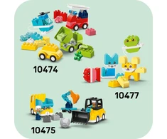 Klocki DUPLO kaladėlės 10473 gaisrinė mašina su žarna ir ugniagesiu