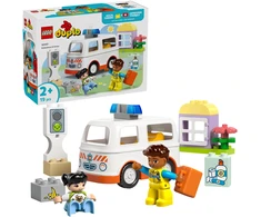 Klocki „DUPLO“ kaladėlių 10447 greitoji pagalba su vairuotoju