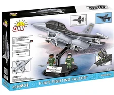 Cobi Klocki F-16d kovos sakalo blokai 436 vienetai