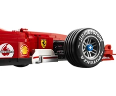 Klocki Ikonos 11375 „Ferrari F2004“ ir Michaelis Schumacheris