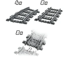 Klocki Miesto blokai 60205 Tracks