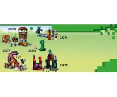 Klocki Minecraft blokeliai 21279 Enderman bokštas