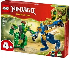 Klocki Ninjago 71853 Jay drakono roboto mūšis