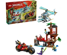 Klocki Ninjago 71857 Nindzių mūšis: Namelis medyje su transporto priemonėmis