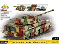Cobi Klocki Pz.kpfw. vi b tiger ii konigstiger blokai
