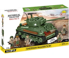 Cobi Klocki Sherman m4a2e8 blokai 865 blokai