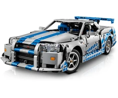 Klocki „Technic 42210 Nissan Skyline GT-R“ (R34) iš filmo „Greiti ir įsiutę“