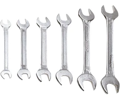 Top Tools Veržliaraktis atvirais galais 6-17 mm, rinkinyje 6 vnt
