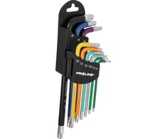 Klucze Ilgi „Torx“ raktai, 9 vnt. rinkinys, T10-T50, S2, „Proline“