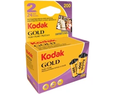 „Kodak“ – 135 auksinė 200 kartoninė plėvelė, 24x2