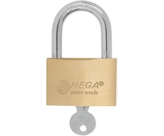 Mega Pakabinama spyna žalvario rudite shaker 40mm 3 raktai