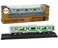 Lean Toys Kolekcinis Metalinis Traukinio Vagonas 1:48, Sidabrinis