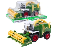 Lean Toys Žaislinis kombainas vaikams – žemės ūkio mašina