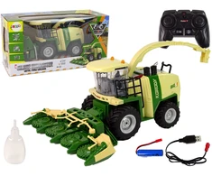Lean Cars Vaikiškas kombainas su šviesa, garsu ir nuotolinio valdymo pultu Lean Toys