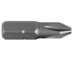 Końcówka 1/4" ph1 antgalis, ilgis 25 mm, 2 vnt., s2, blisteryje, proline
