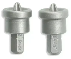 Dedra Kryminiai antgaliai su ribotuvu PH2x25 mm 2 vnt blisteris