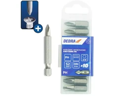 Dedra Atsuktuvo antgaliai Phillips PH2x50mm10vnt plast deute