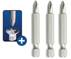 Dedra Atsuktuvo antgaliai Phillips PH2x50mm 3vnt blisteris