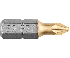 Koncówki PZ1 x 25 mm atsuktuvo antgaliai, 2 vnt.