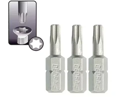 Dedra Atsuktuvo antgaliai Torx T27x25mm 3vnt blisteris