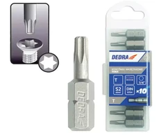 Dedra Atsuktuvo antgaliai Torx T27x25mm10vnt plast deute