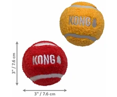 KONG - Sport Softies kamuoliukai - 2 vnt. pakuotė - L - 7,6 cm