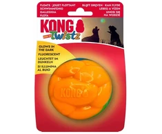 Kong - Twistz ryškiai matomas kamuolys - ryškiai matomos spalvos - Ø8,5 cm