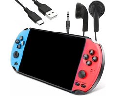 Konsola Konsolė Nešiojama mini retro žaidimų konsolė su 100+ žaidimų, 8 GB talpos, meniu, televizorius, 5,1 colio, ER1195
