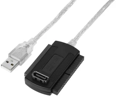 Konwerter Cabletech Adapteris 2.5/3.5" kietiesiems diskams USB 2.0 - SATA, IDE